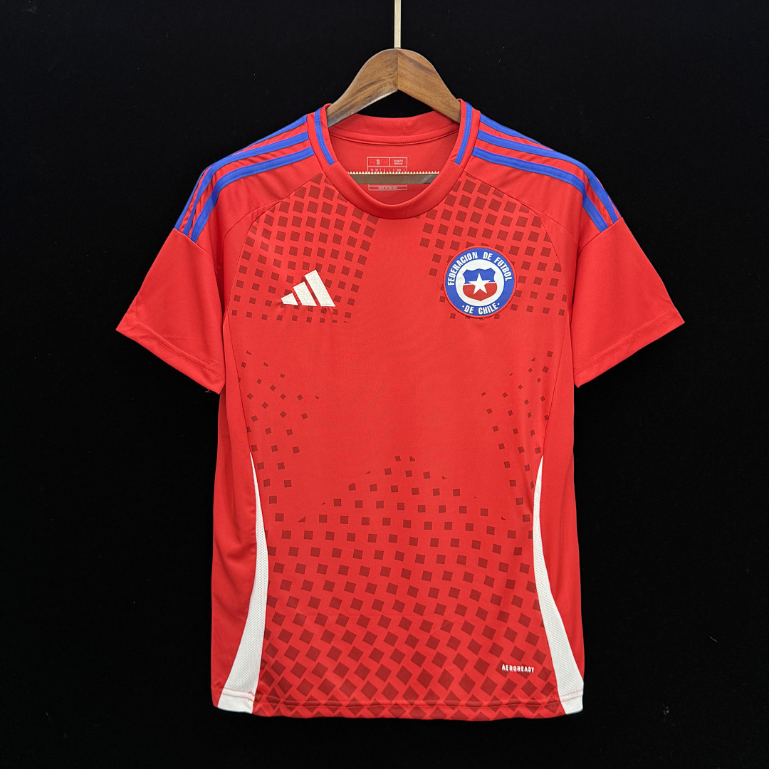 Chile 2024/25 Home Jersey S-XXXXL