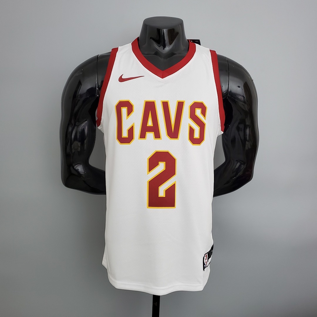 Cavaliers Irving #2 White NBA Jersey S-XXL