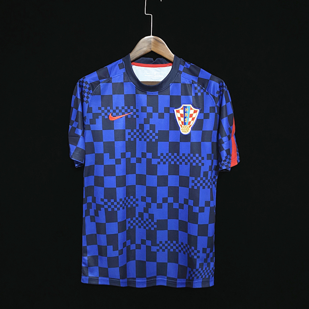 21/22 Croatia blue pre-match training suit S-2XL