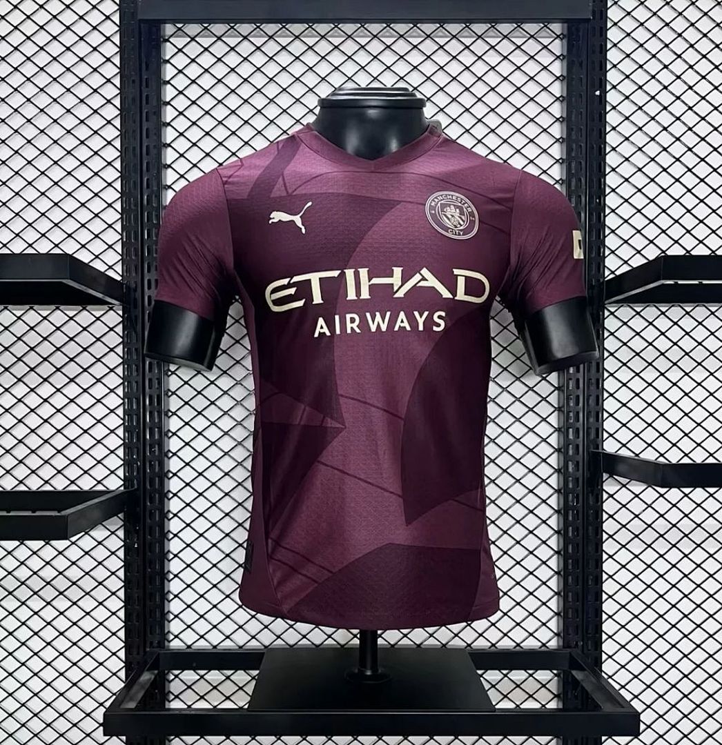 Manchester City 2024/25 Third Away Jersey Player Version