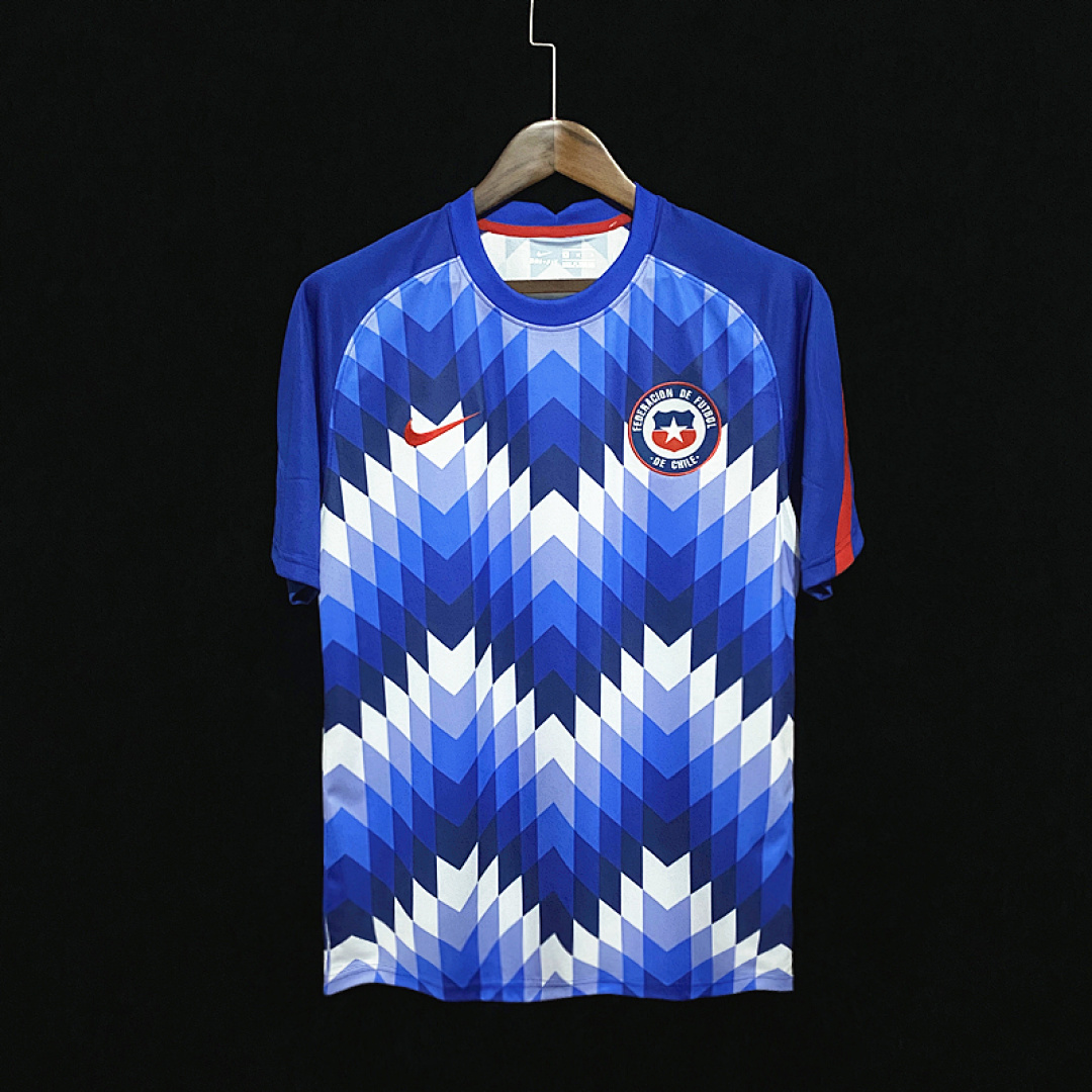 21-22 Chile pre-match training suit blue S-2XL