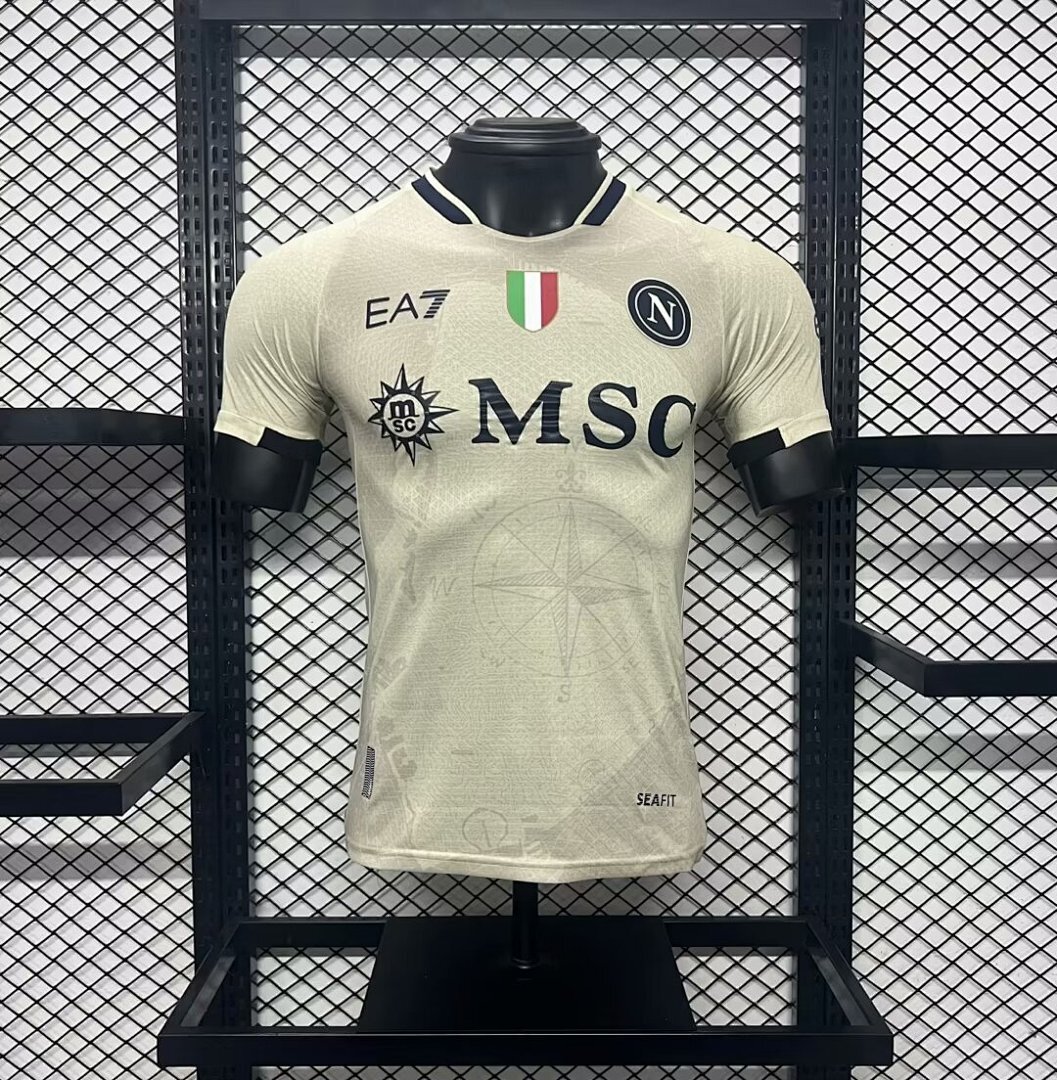 Napoles 2024/25 Camiseta Especial Jersey EA7 Player Version