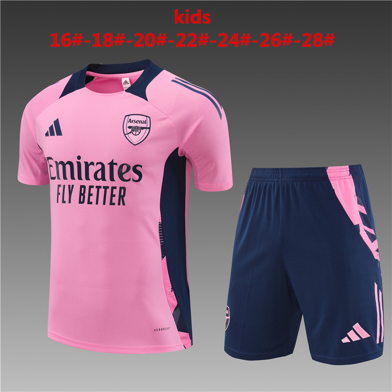 24-25 Arsenal Kids Training Soccer Jerseys Yupoo