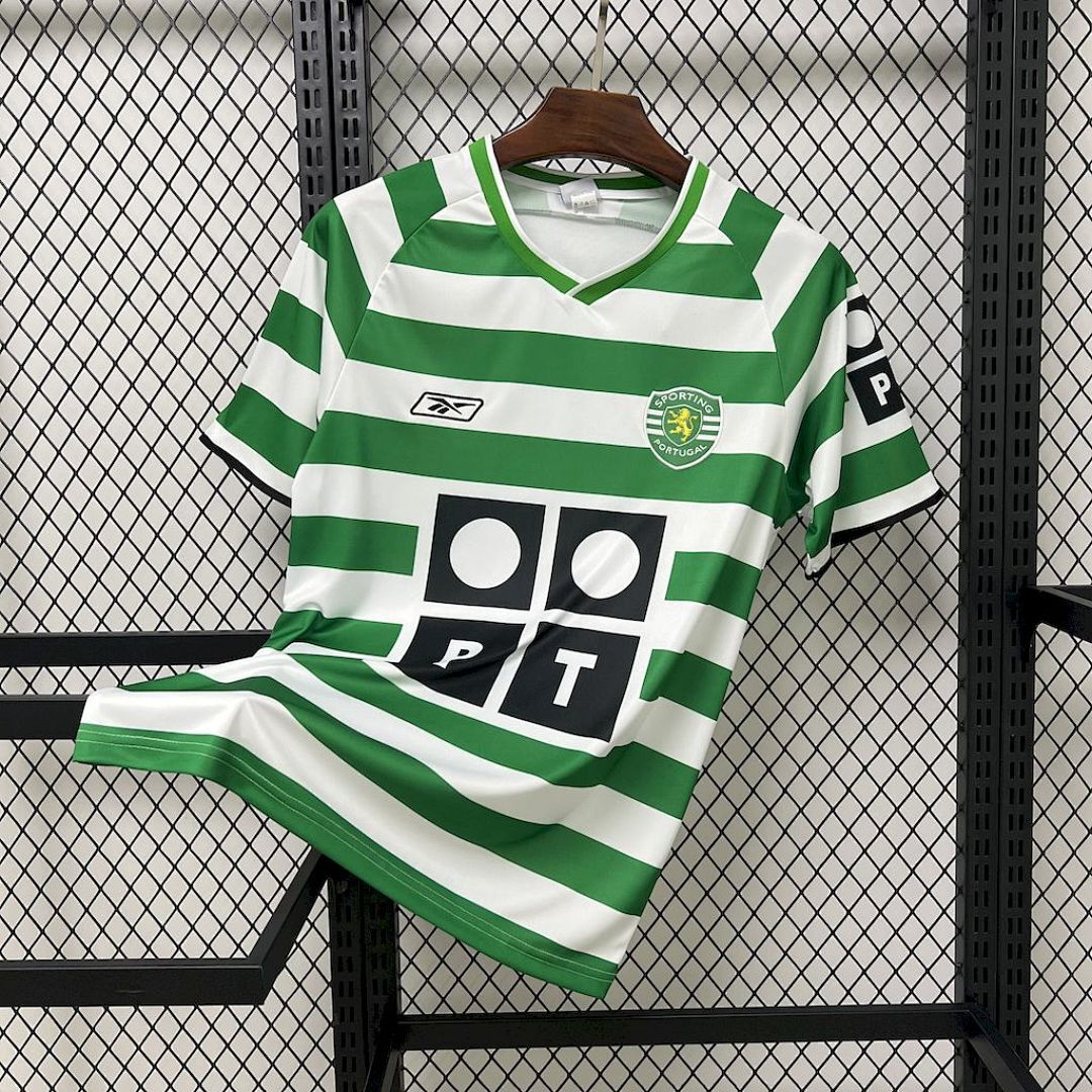 Sporting CP 200304 Home Retro Jersey