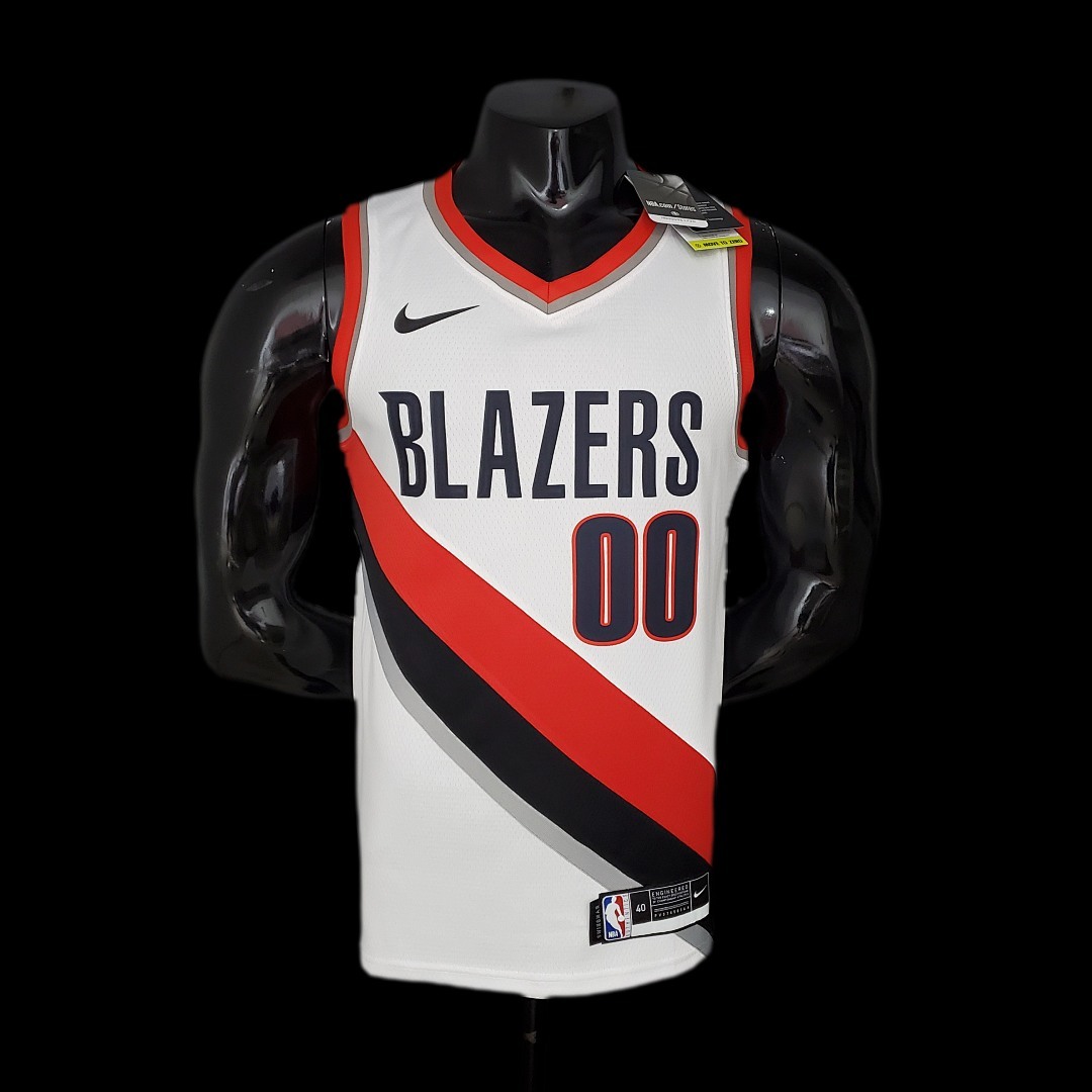 2021 ANTHONY#00 Trail Blazers Home White NBA Jersey S-XXL