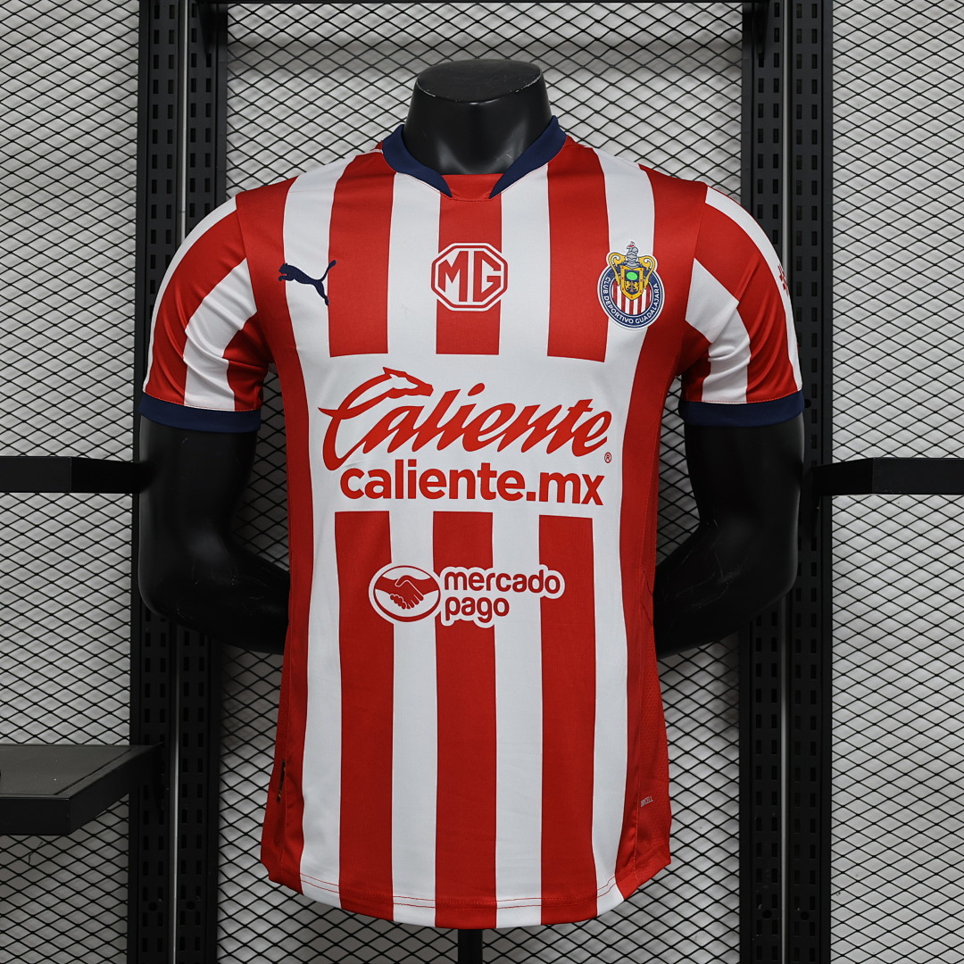 Chivas 2024/25 Home Jersey Player Version S-XXL