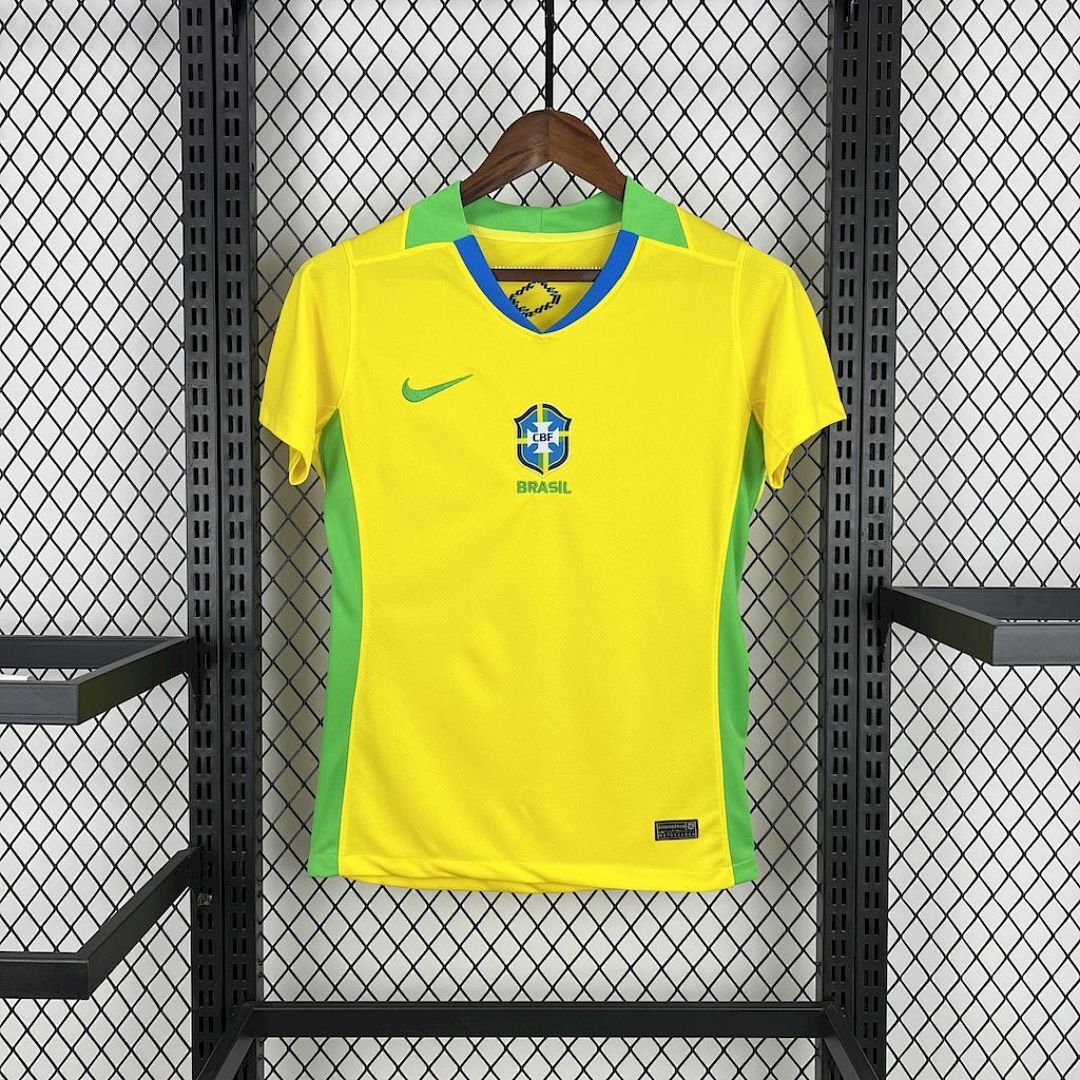 Brazil 2025/26 Home Womens Jersey