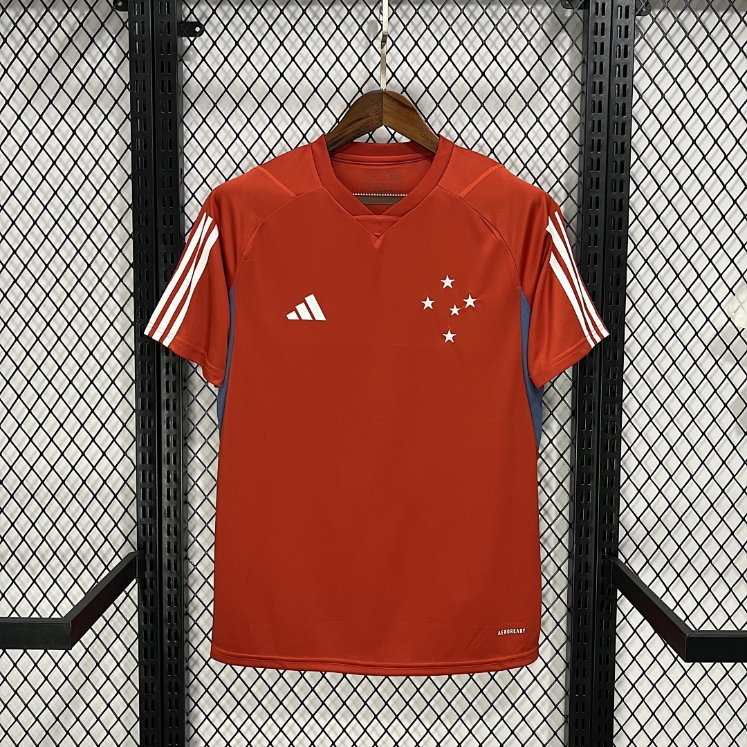Cruzeiro 2024/25 Training Wear Red Jersey S-XXXXL