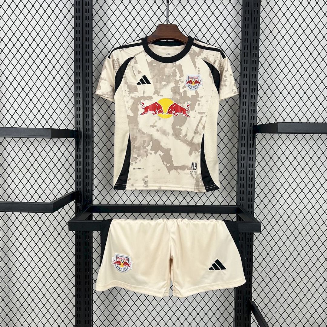 New York Red Bulls 2025/26 Home Kids Kit