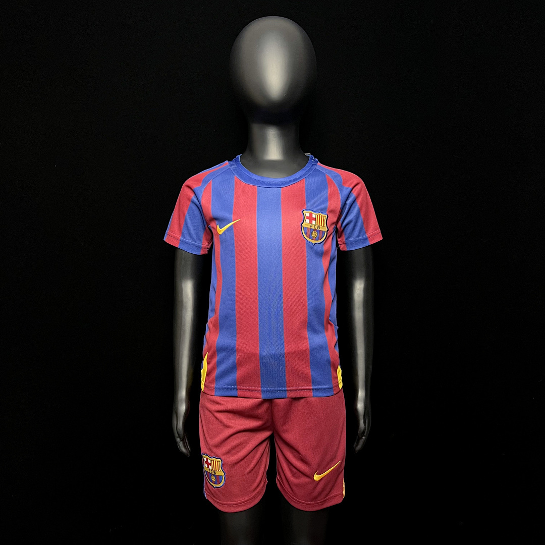Retro Barcelona 05/06 home kids 16-28