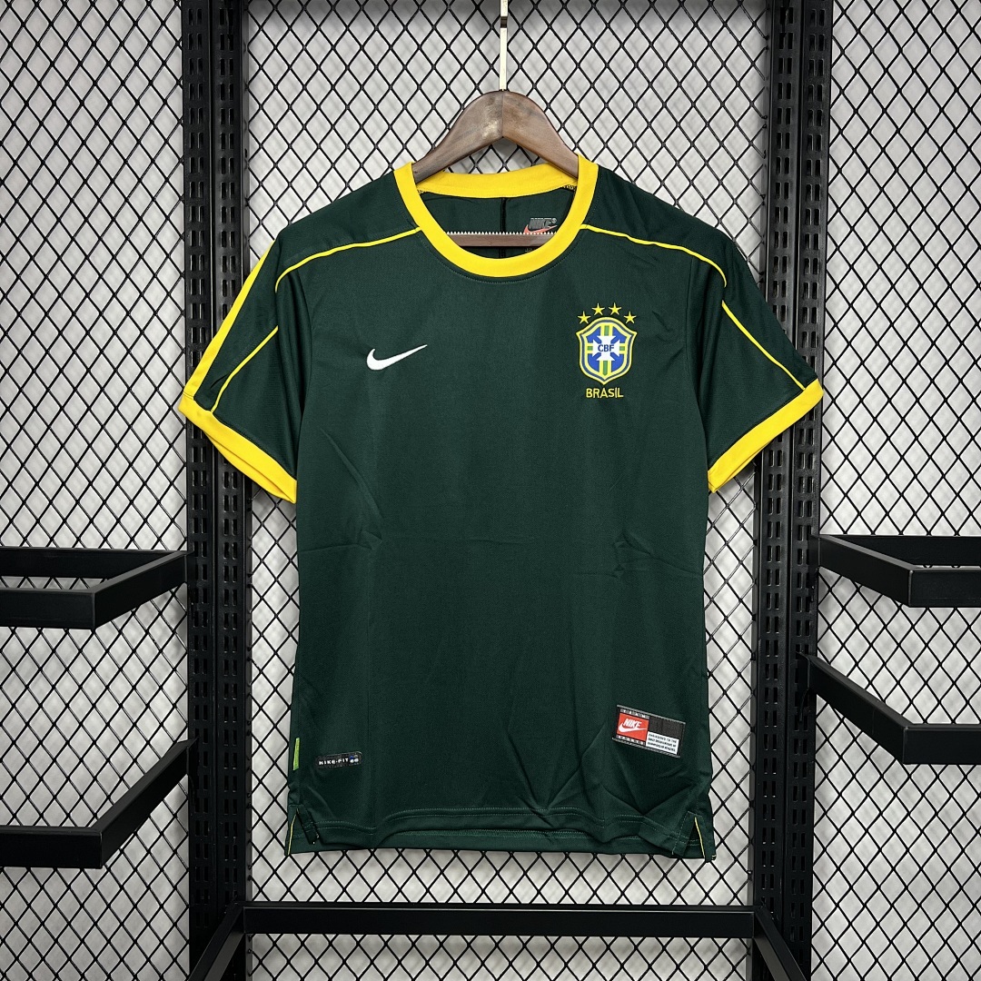 Brazil 1998 Goalkeeper Retro Jersey