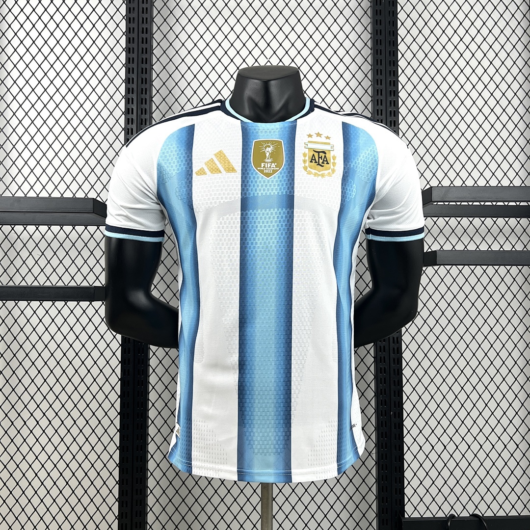 Mens Argentina 2026 World Cup Home Jersey Player Version