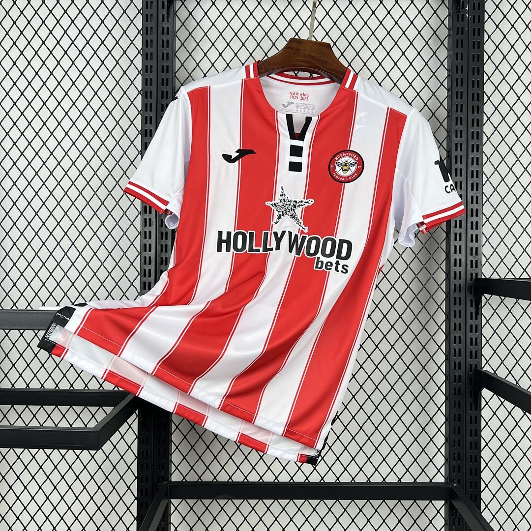 Mens Brentford 2025/26 Home Jersey