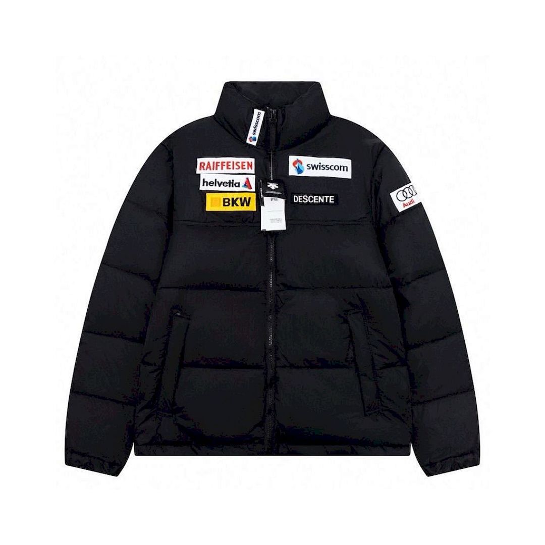 Descente X Audi Ski Black Down Jacket