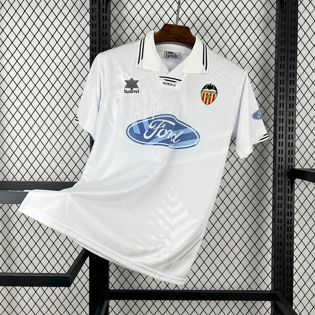 Valencia CF 1999/00 Home Retro Jersey