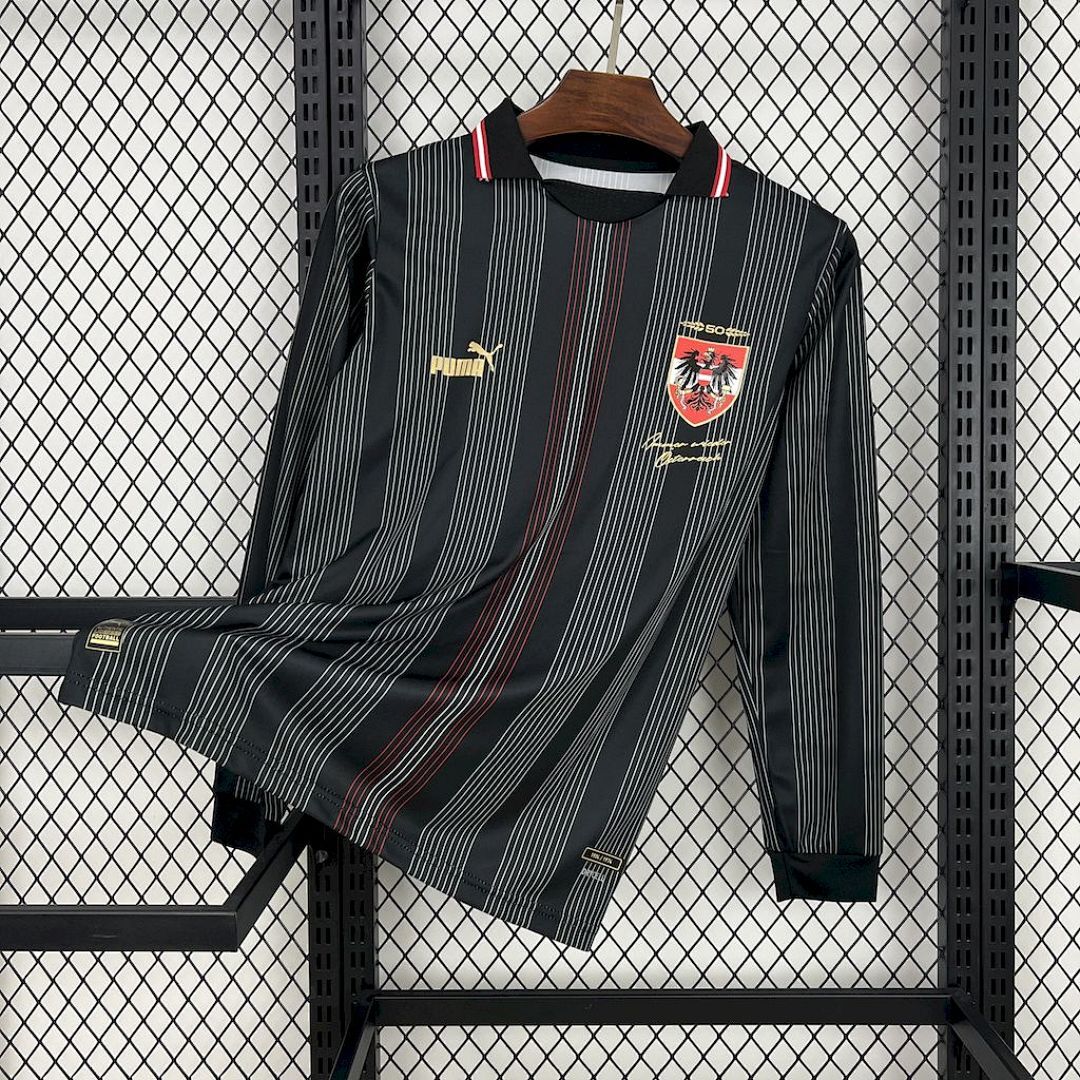 Austria 2024/25 50th Long Sleeves Retro Jersey S-XXL