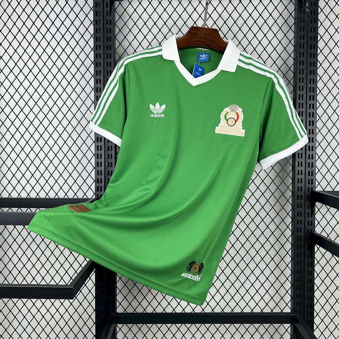 Retro Mexico 1986 Home Jersey