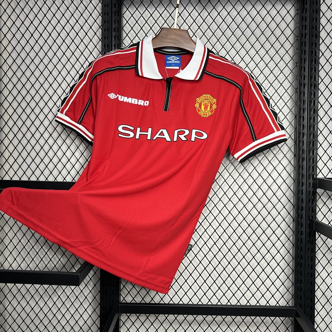 Manchester United 1998/99 Home Retro Jersey