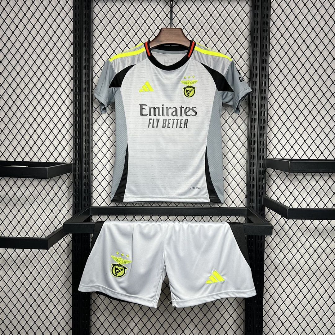 Benfica 2024/25 Third Away Kids Kit
