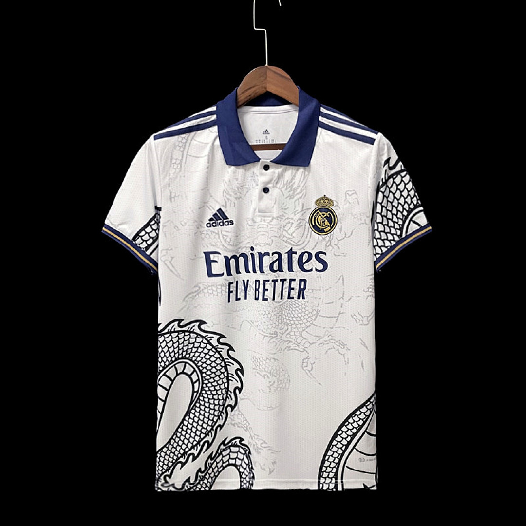 22/23 Real Madrid Chinese Dragon White S-XXL