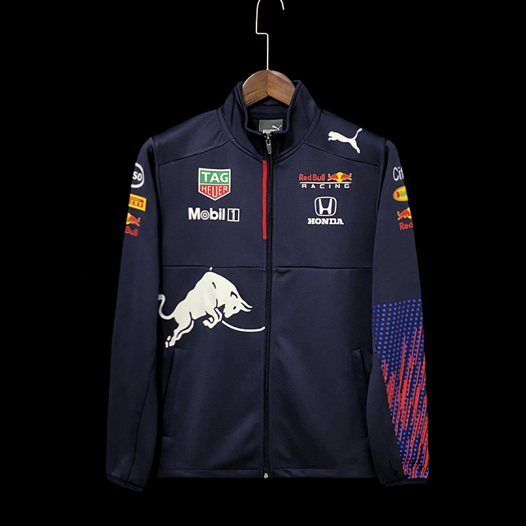 F1 Red Bull round neck racing suit winter s-5xl
