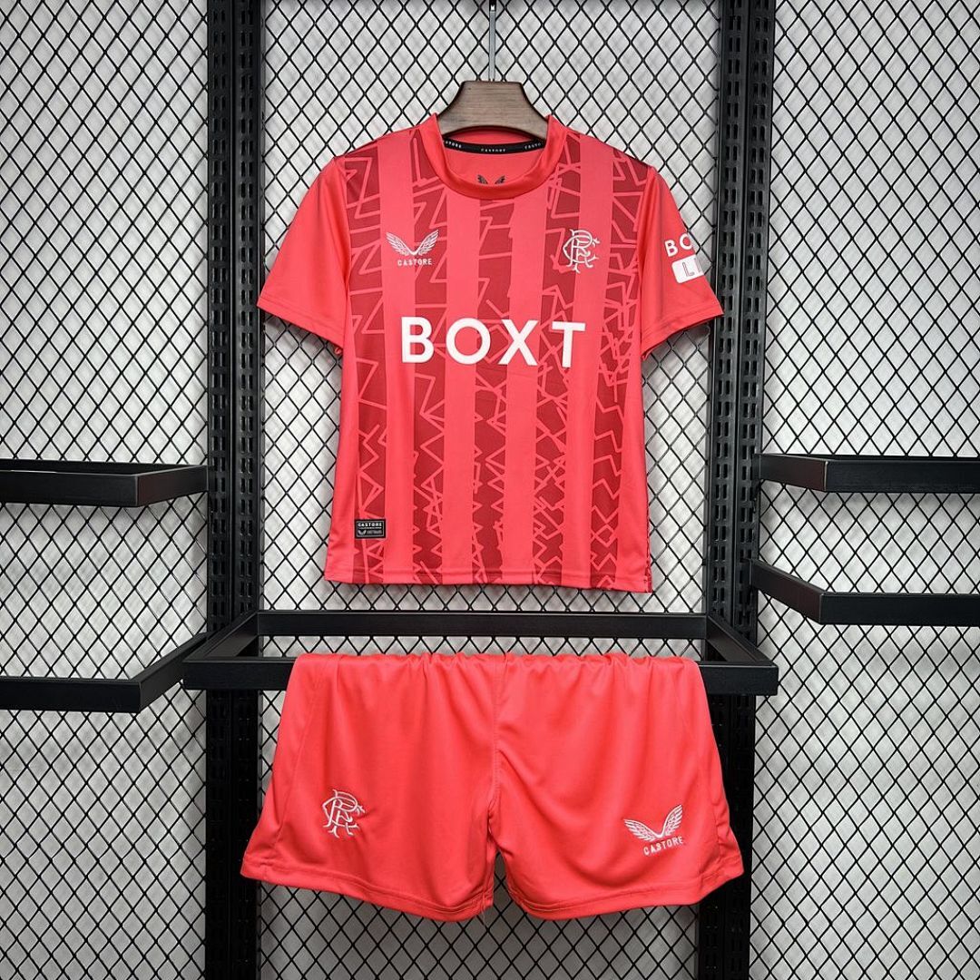 Rangers 2024/25 Goalkeeper Kids Kit