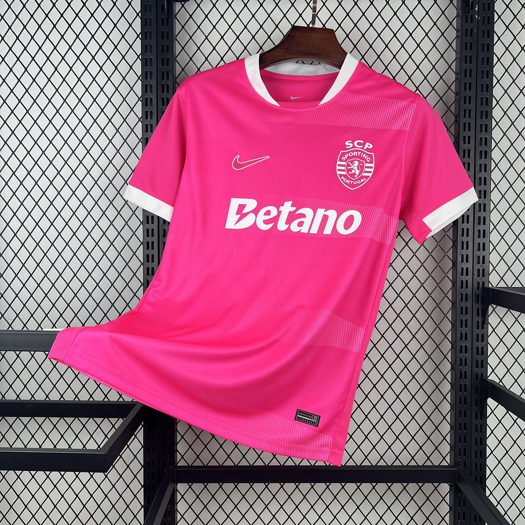 Mens Sporting CP 2026/27 Pink October Jersey
