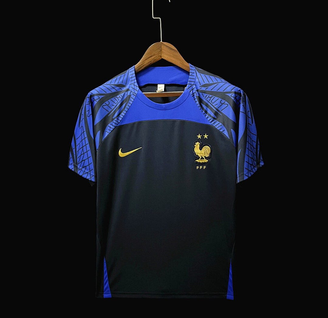 22/23 French Royal Blue Pre-match Training S-XXL