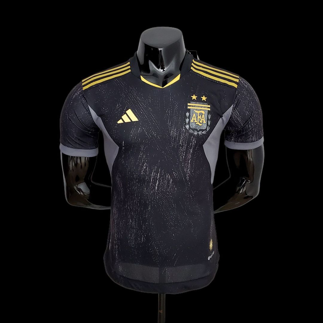 2022 Player Version Argentina Black S-XXL