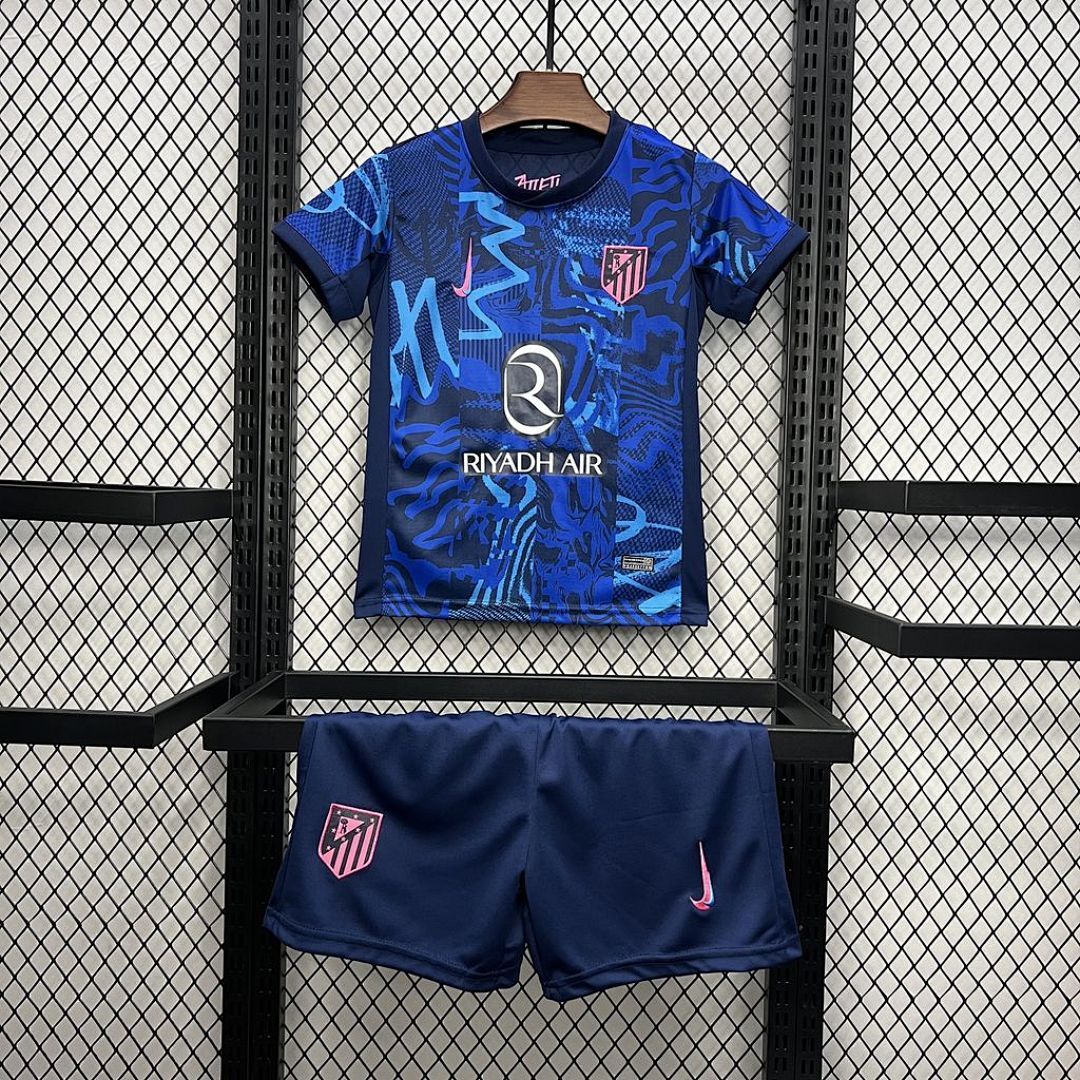 Atletico Madrid 2024/25 Third  Kids Kit