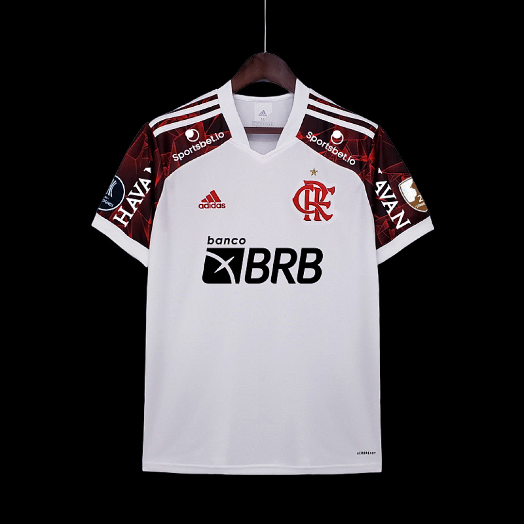 21/22 all sponsor Flamengo away (star show) S-XXXL