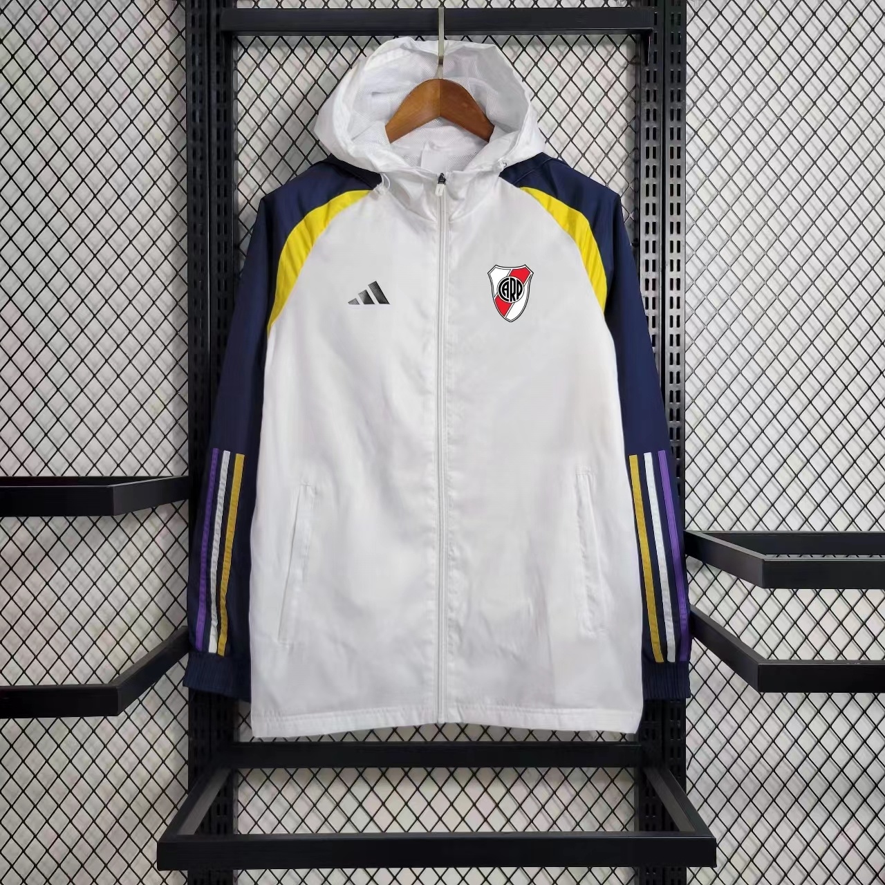 23-24 River Plate Hoodies Windbreaker Jackets Yupoo