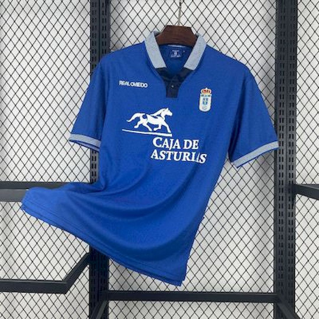 Real Oviedo 1996/97 Home Retro Jersey