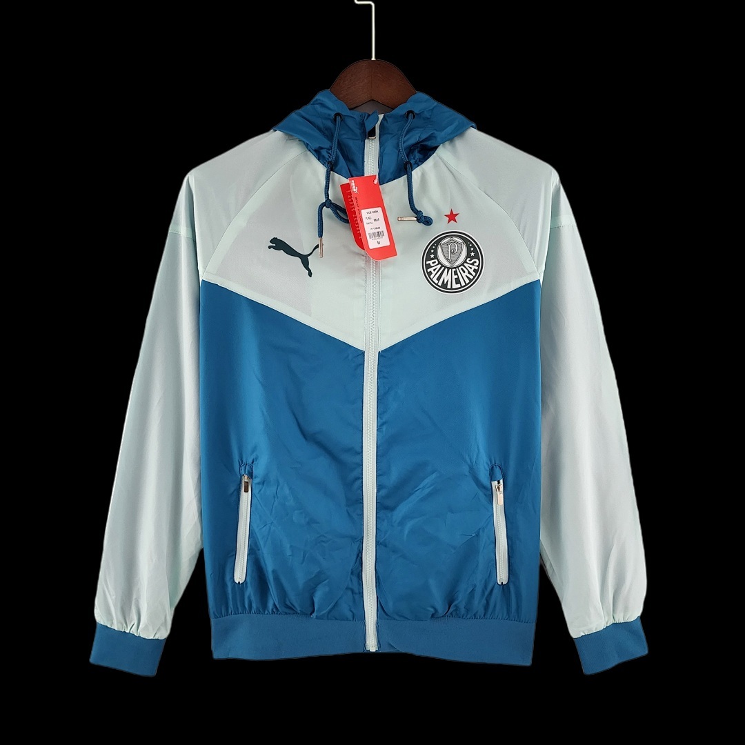 2022 Palmeiras Windbreaker Blue S-XXL
