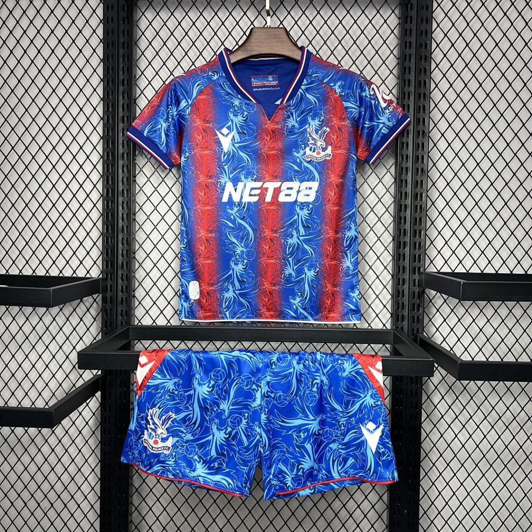 Crystal Palace 2024/25 Home Kids Kit