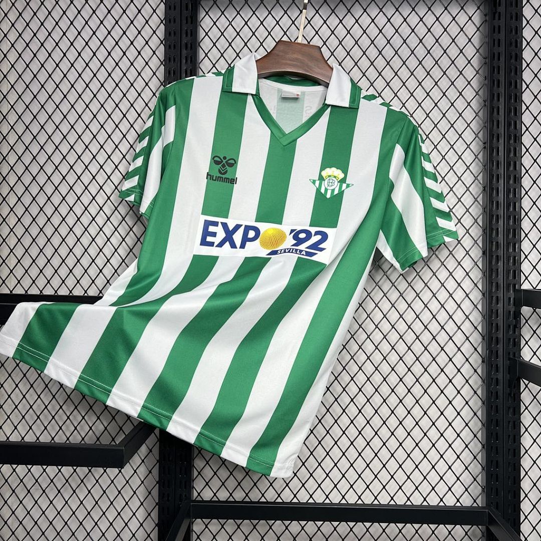 Real Betis 1988/89 Home Retro Jersey
