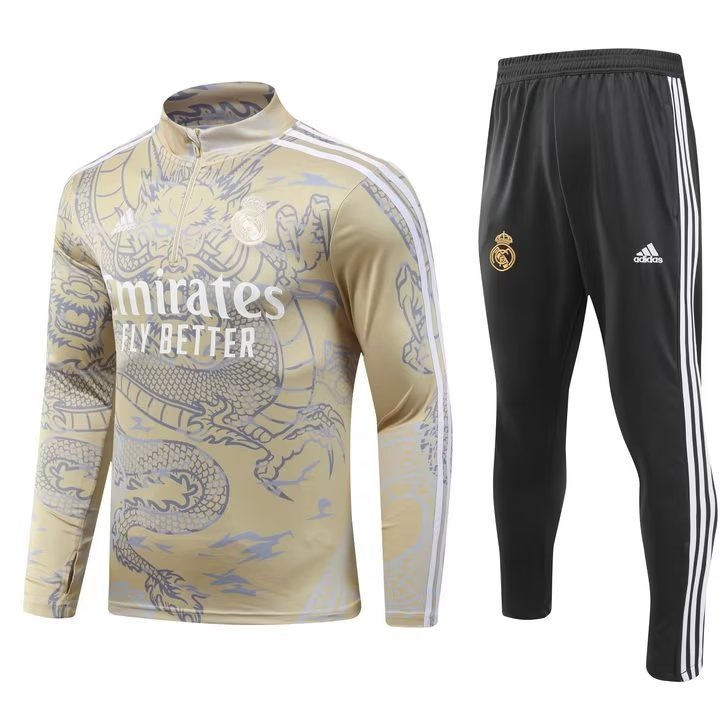 23-24 Real Madrid Long Sleeve Training Suit Yupoo