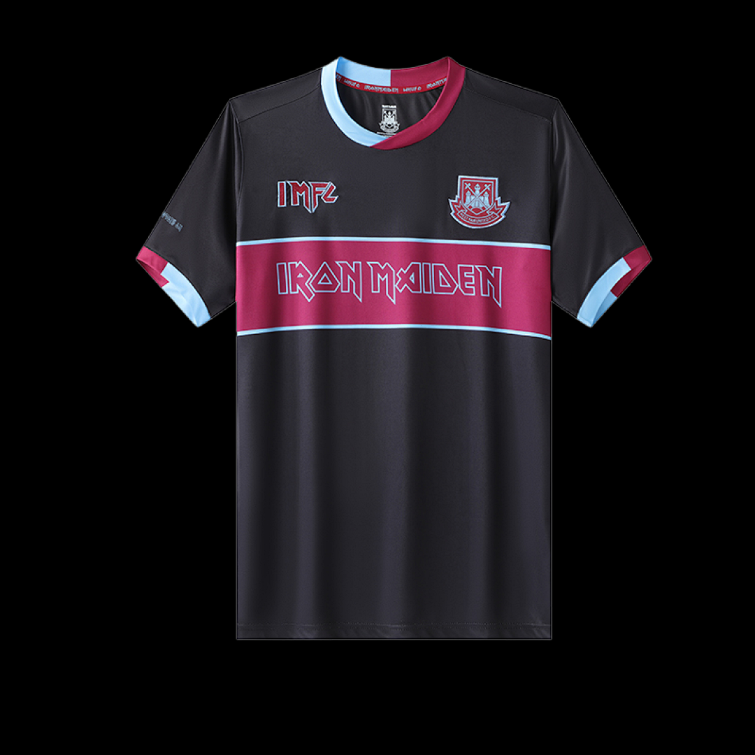 Retro Iron Maiden x West Ham black S-XXL
