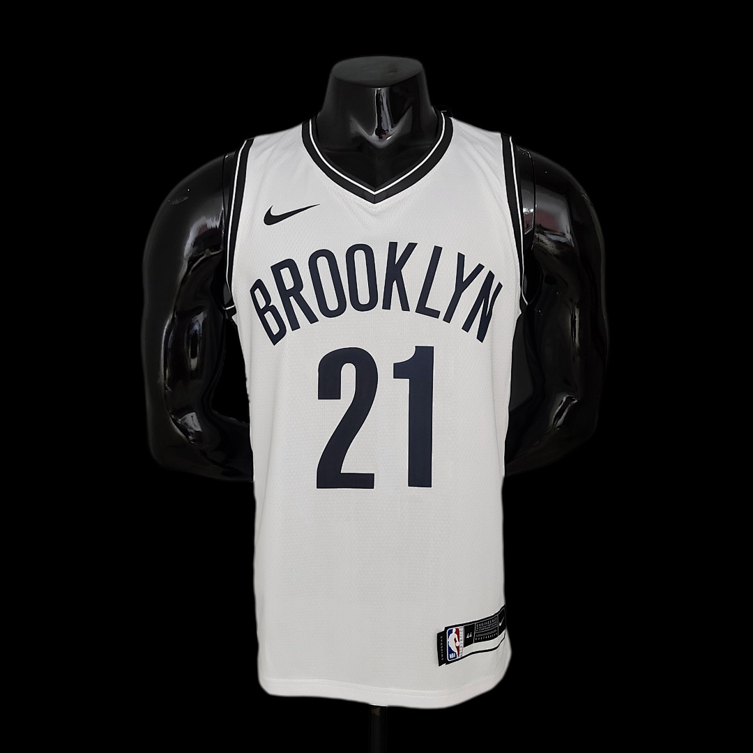 ALDRIDGE#21 Brooklyn Nets white NBA jersey Size:S-XXL