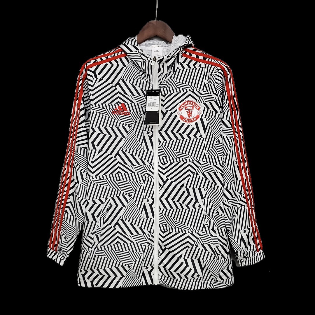 Windbreaker M-U Black and White Stripes S-2XL