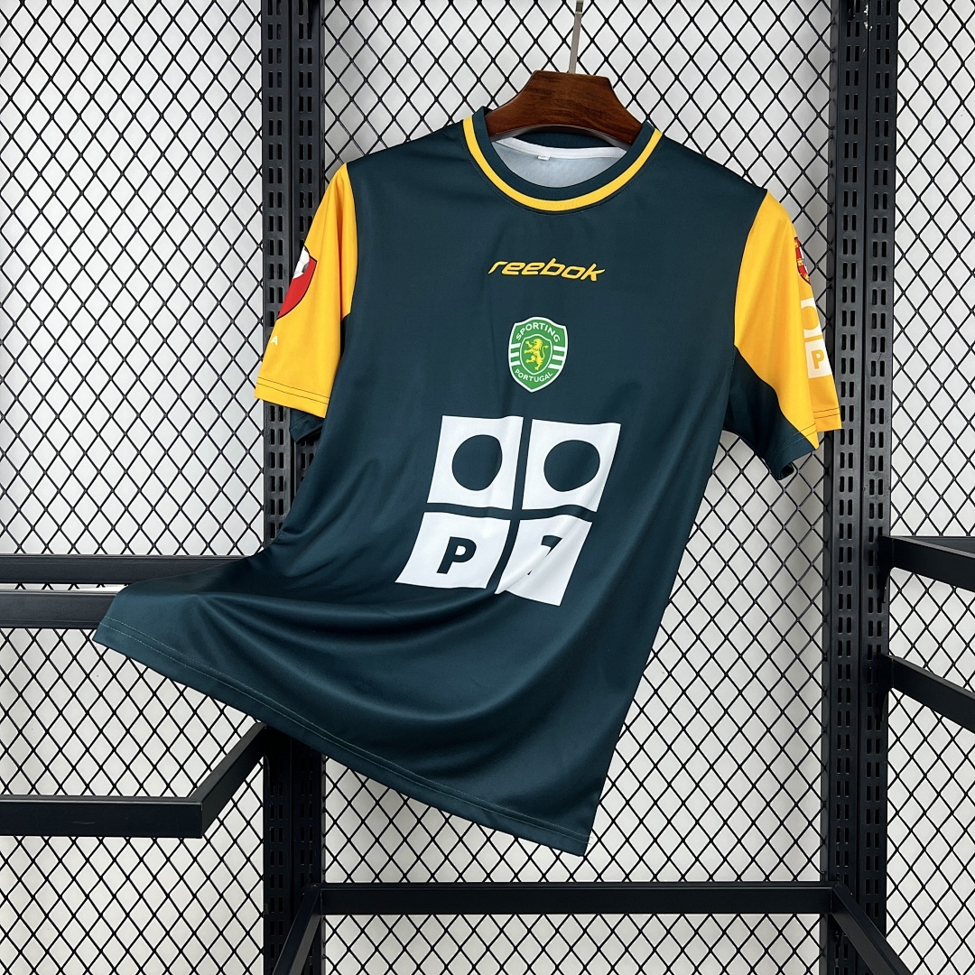 Retro Sporting CP 2002/03 Away Jersey