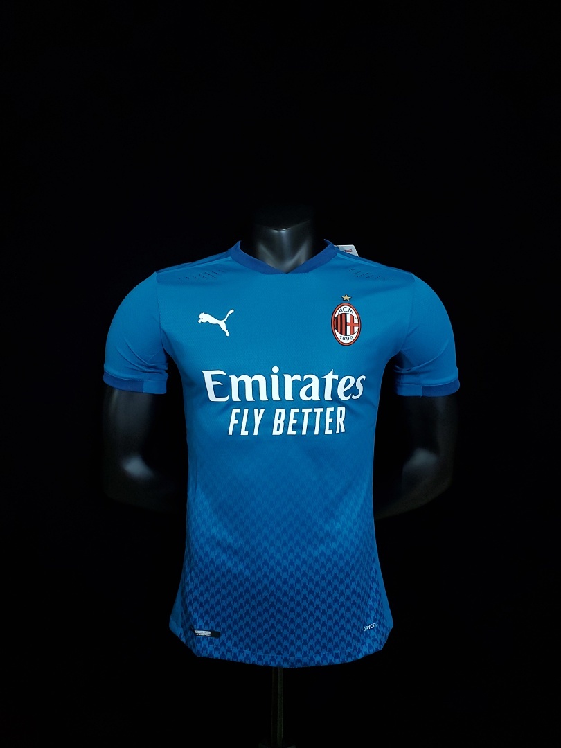 20-21 AC Milan third away player S-2XL