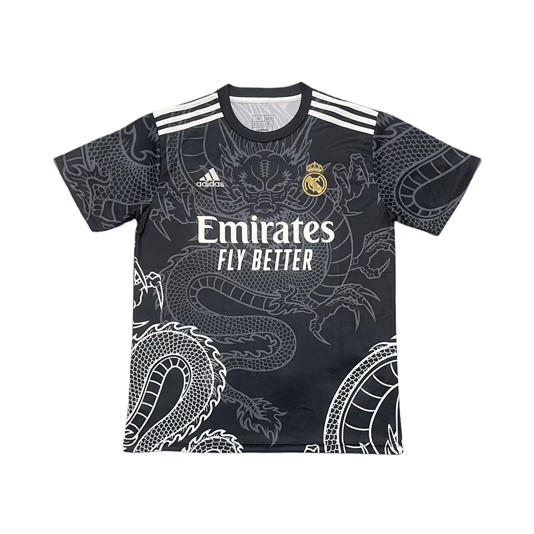 Real Madrid 2024/25 black dragon Special Edition Jersey S-XXL