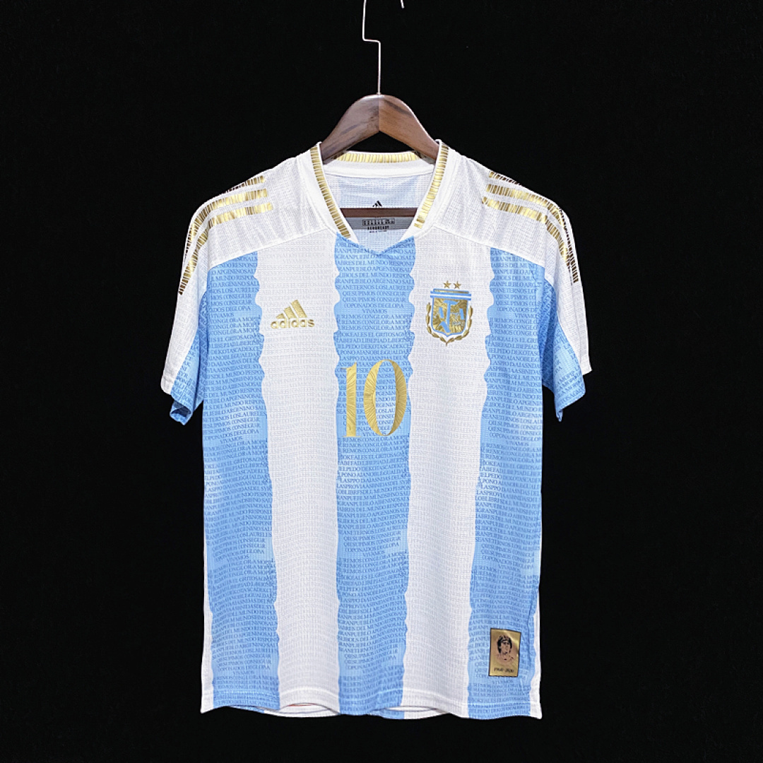 21/22 Argentina Home Stadium Commemorative Edition Messi #10 S-2XL