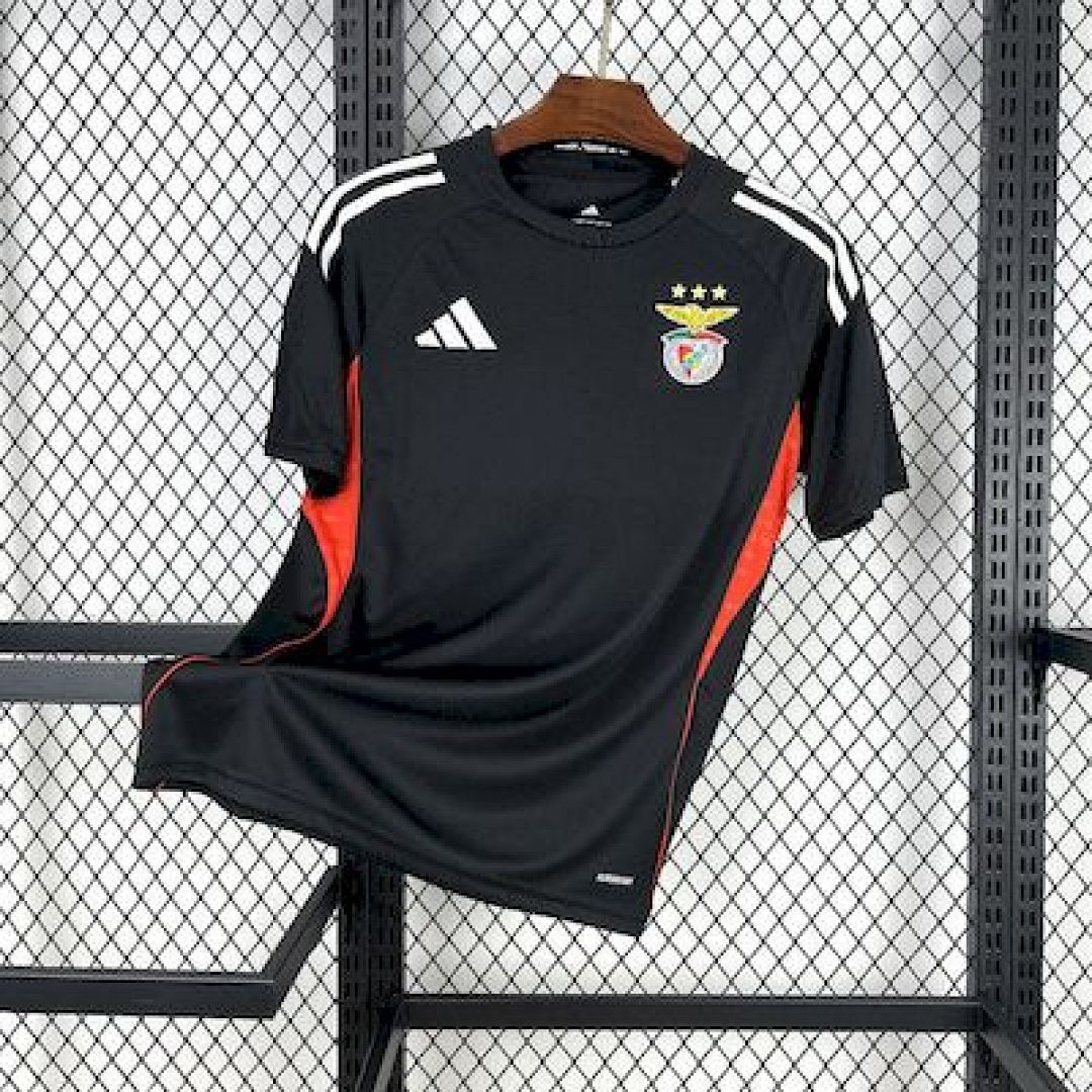 Benfica 2025/26 Black pre-match training suit Jersey