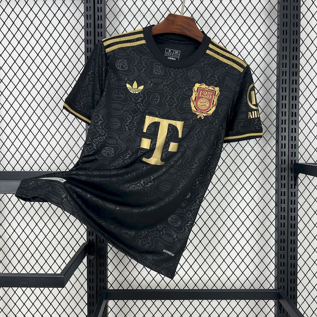Bayern Munich 2024/25 125 Anniversary Black Jersey