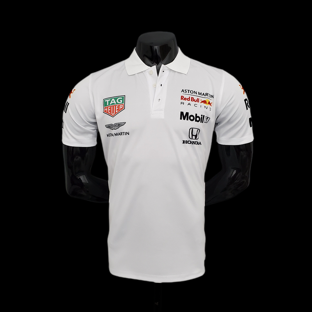 F1 Formula One; Red Bull Racing Suit; White s-5xl