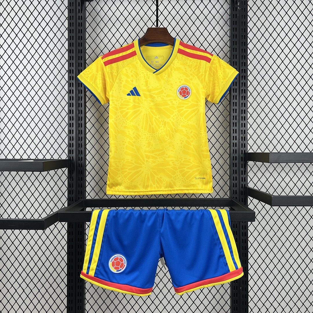 Kids Colombia 2026 World Cup Home Kit
