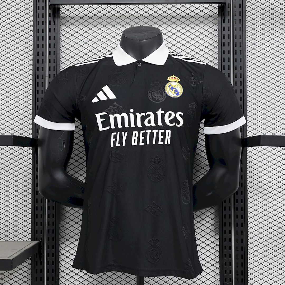 Real Madrid  2025/26 Black Special Edition Jersey Player Version