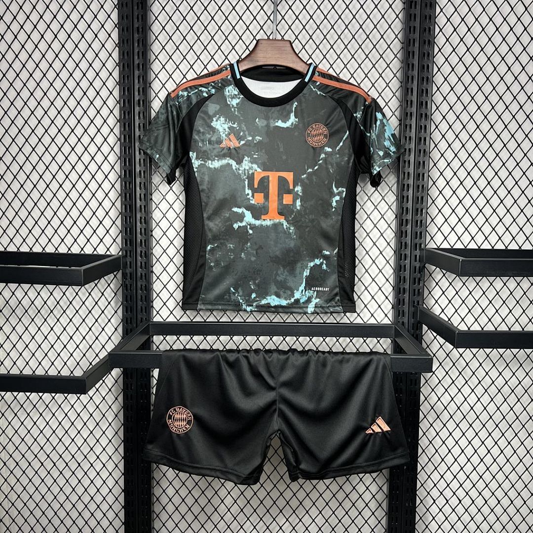 Bayern Munich 2024/25 Away Kids Kit